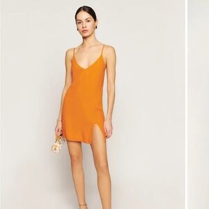 Reformation Marlowe Dress Nectarine - Size S
